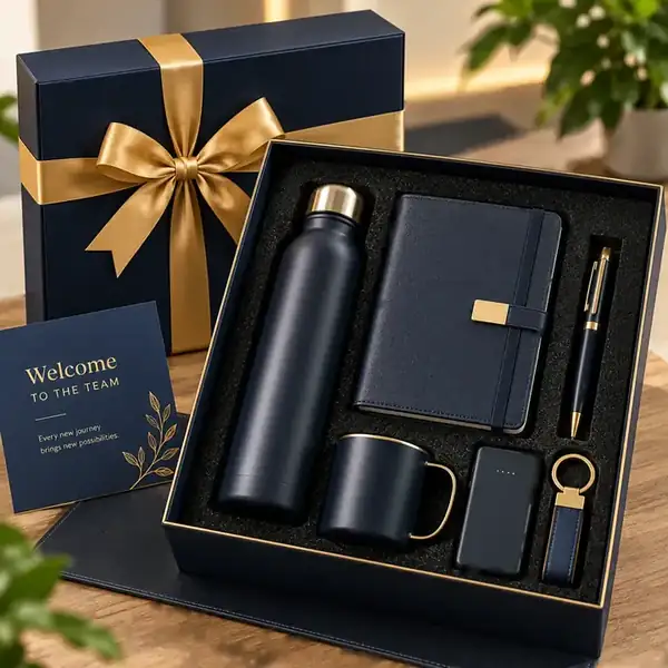 Welcome To The Team Gift Box - employee festive gift